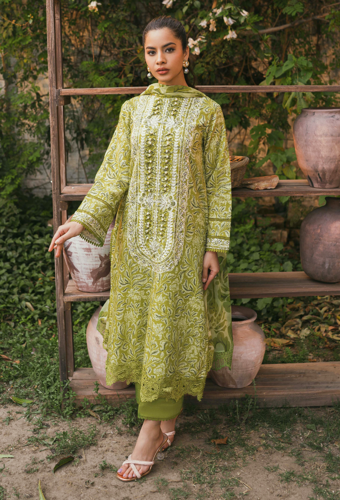 Humdum | Gardenia Lawn | D09 - Khanumjan  Pakistani Clothes and Designer Dresses in UK, USA