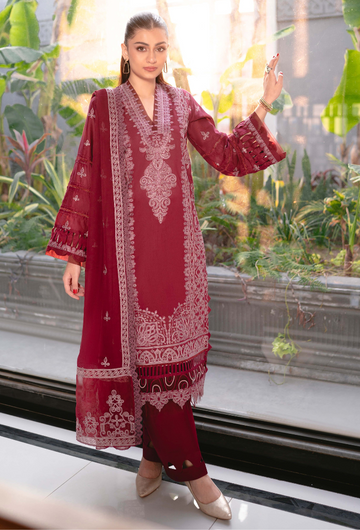 Humdum | Meraki Lawn 24 | d09 - Khanumjan Pakistani Clothes and Designer Dresses in UK, USA