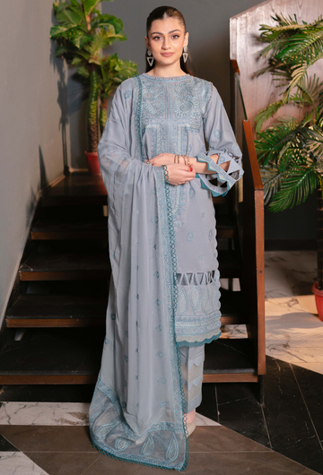 Humdum | Meraki Lawn 24 | d05 - Khanumjan Pakistani Clothes and Designer Dresses in UK, USA