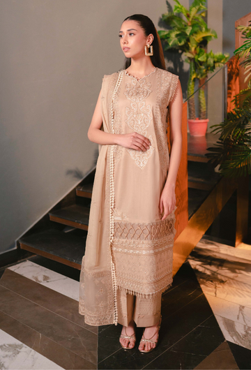 Humdum | Meraki Lawn 24 | d10 - Khanumjan Pakistani Clothes and Designer Dresses in UK, USA