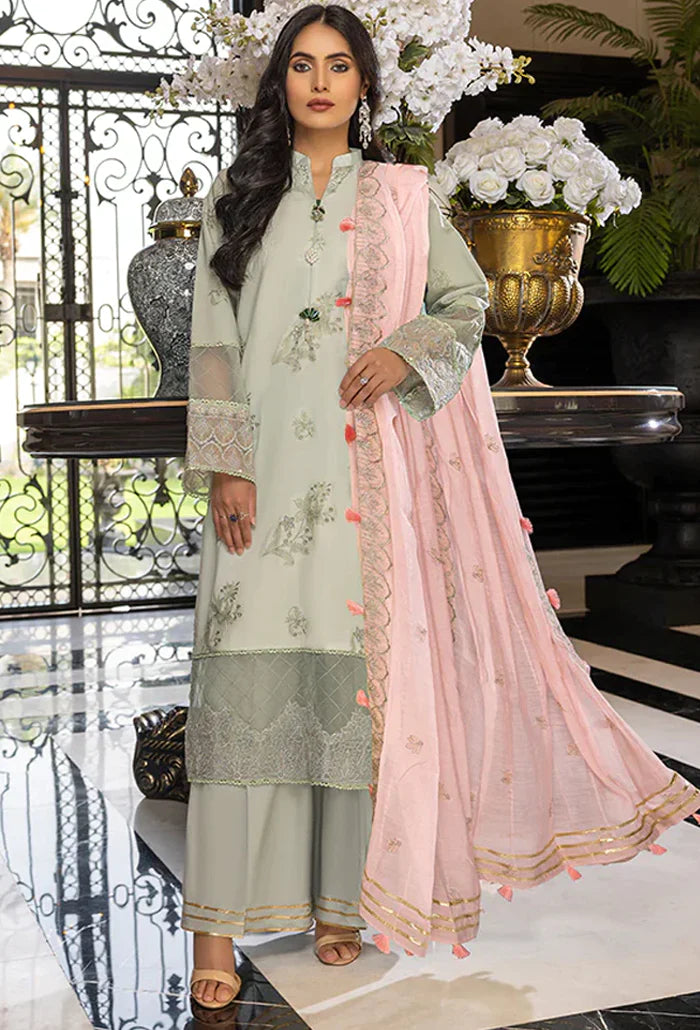 Humdum | Charlotte Chikankari  Lawn | D05 - Khanumjan  Pakistani Clothes and Designer Dresses in UK, USA