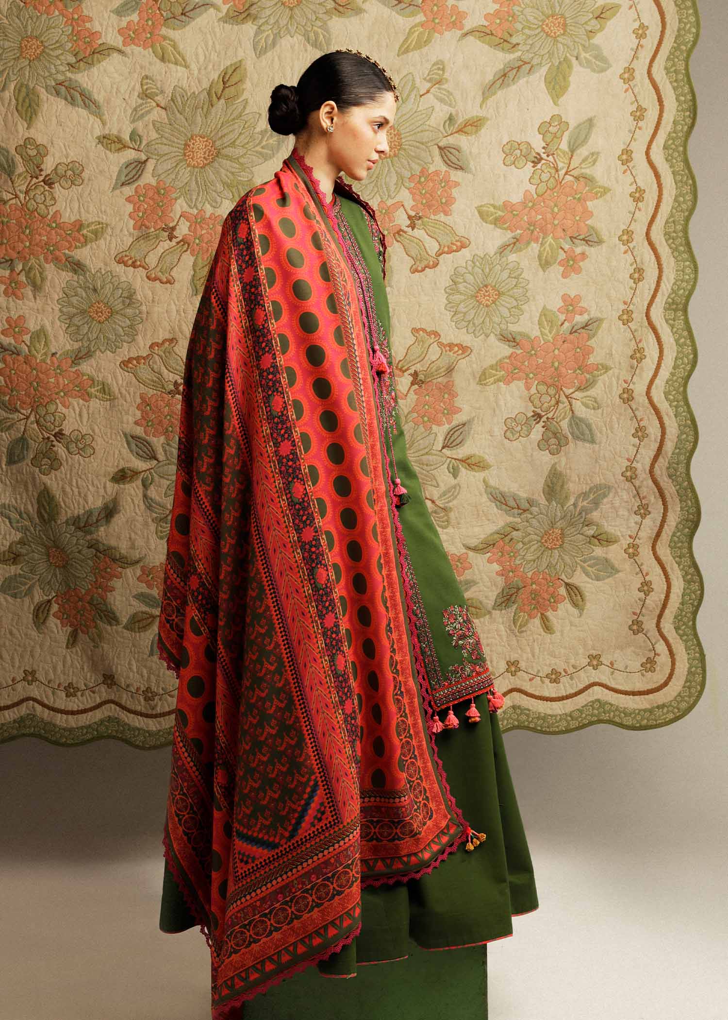 Hussain Rehar | Winter Shawl Khaddar 23 | Taal - Khanumjan  Pakistani Clothes and Designer Dresses in UK, USA