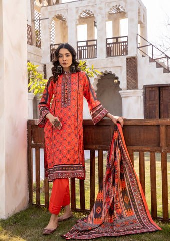 Art & Style | Classic Lawn Collection | D#324 - Khanumjan Pakistani Clothes and Designer Dresses in UK, USA