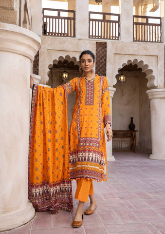 Art & Style | Classic Lawn Collection | D#333 - Khanumjan Pakistani Clothes and Designer Dresses in UK, USA