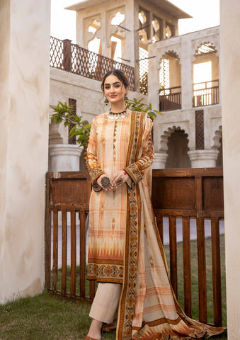 Art & Style | Classic Lawn Collection | D#319 - Khanumjan Pakistani Clothes and Designer Dresses in UK, USA