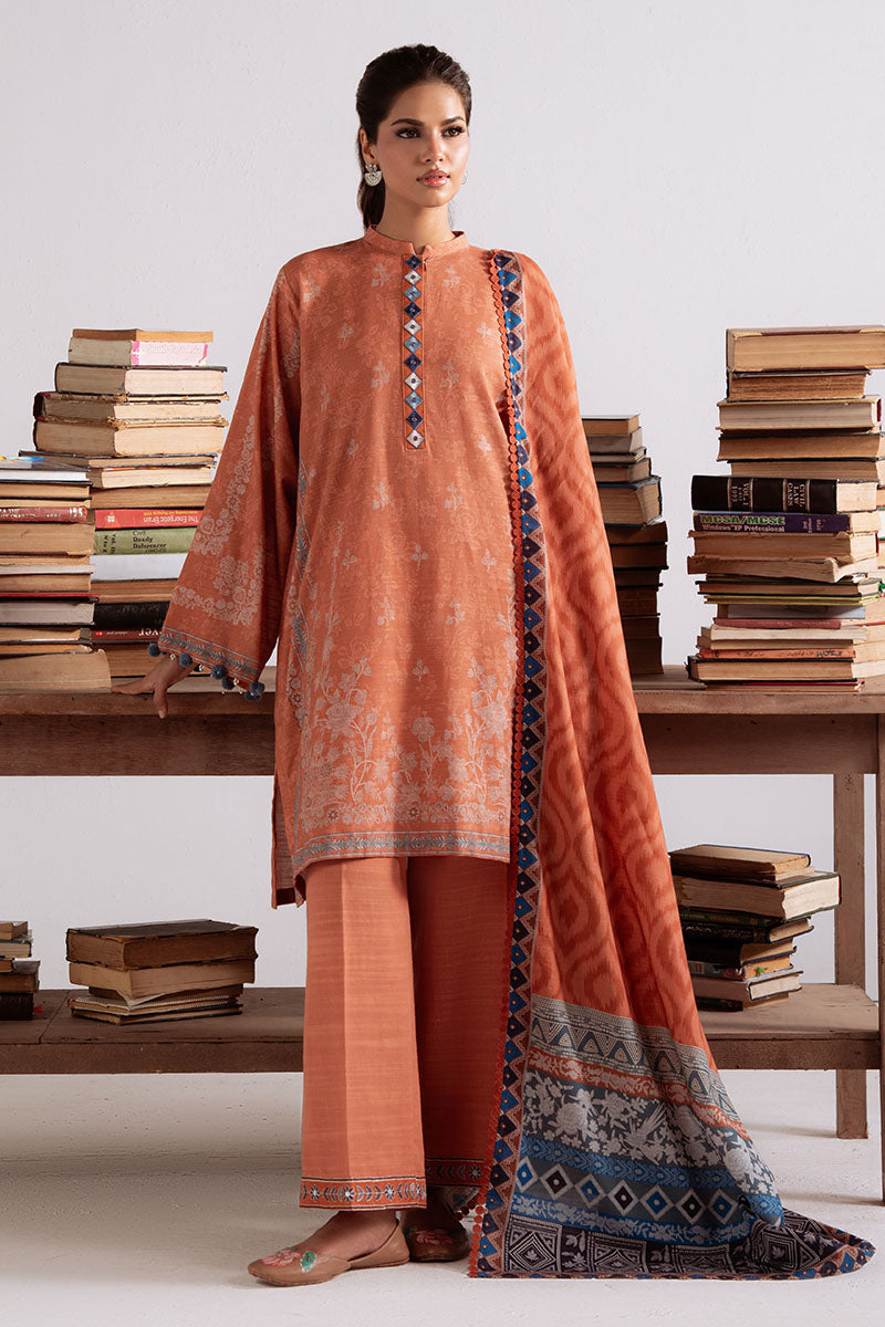 Cross Stitch | Khaddar Linen 25 | SAGE GARLAND