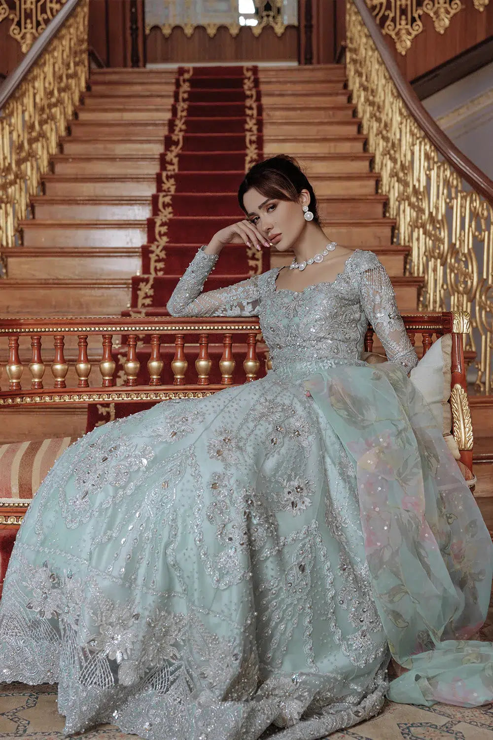 Saira Rizwan | Lumiere Festive 23 | SR-07 - Khanumjan  Pakistani Clothes and Designer Dresses in UK, USA