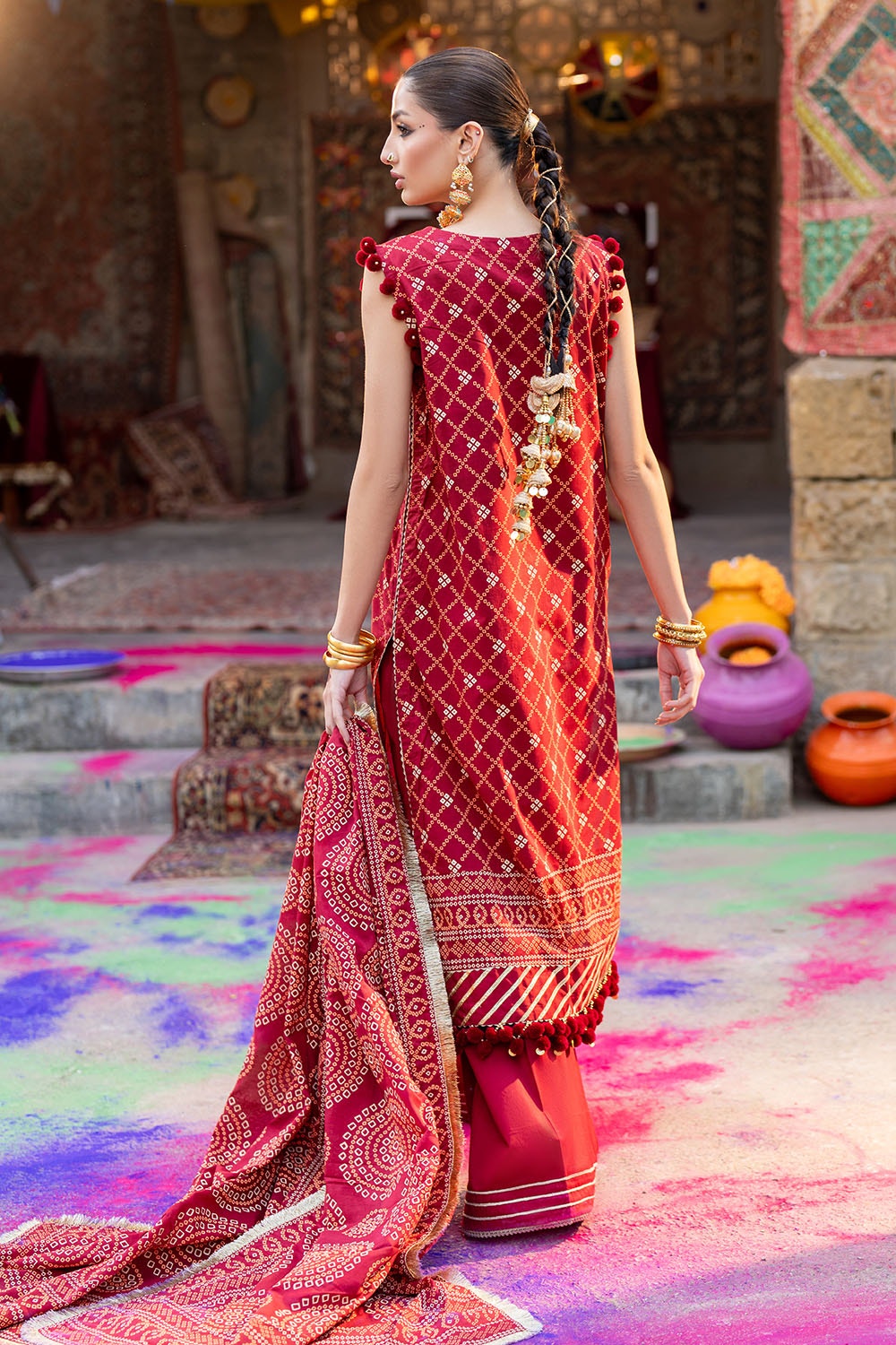 Gul Ahmed | Chunri Lawn 25 | CL-52138 B