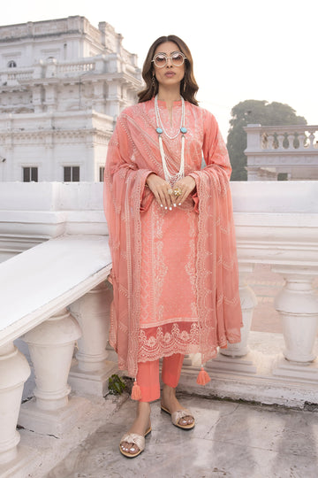 LSM | Spring Embroidered 24 | A-3 - Khanumjan Pakistani Clothes and Designer Dresses in UK, USA