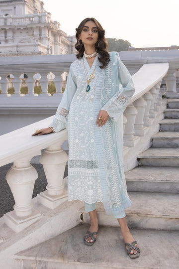 LSM | Spring Embroidered 24 | A-8 - Khanumjan Pakistani Clothes and Designer Dresses in UK, USA