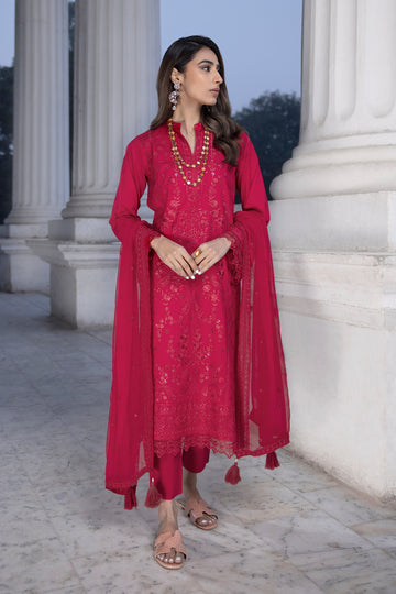 LSM | Spring Embroidered 24 | A-15 - Khanumjan Pakistani Clothes and Designer Dresses in UK, USA
