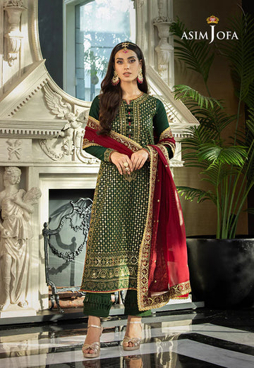 Asim Jofa | Rang e Noor 23 | AJRN-08 - Khanumjan Pakistani Clothes and Designer Dresses in UK, USA