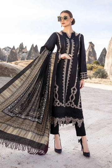 Maria B | M Prints Winter 23 | MPT-2002-B - Khanumjan Pakistani Clothes and Designer Dresses in UK, USA