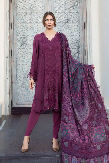 Maria B | M Prints Winter 23 | MPT-2003-B - Khanumjan Pakistani Clothes and Designer Dresses in UK, USA