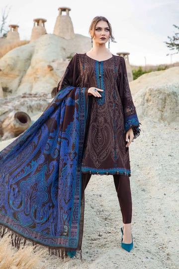 Maria B | M Prints Winter 23 | MPT-2008-B - Khanumjan Pakistani Clothes and Designer Dresses in UK, USA