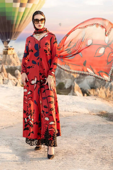 Maria B | M Prints Winter 23 | MPT-2009-A - Khanumjan Pakistani Clothes and Designer Dresses in UK, USA