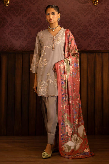 Sana Safinaz | Muzlin Winter 2024 | M243-006B-3AP