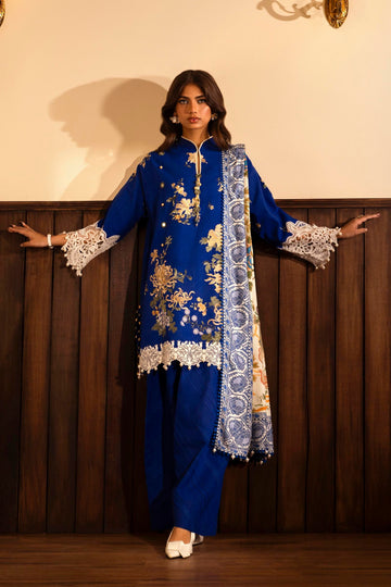 Sana Safinaz | Muzlin Winter 2024 | M243-008B-3CP