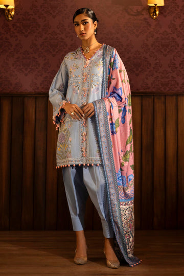 Sana Safinaz | Muzlin Winter 2024 | M243-010B-3AP