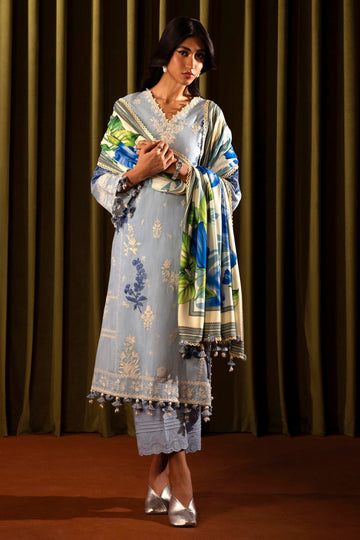 Sana Safinaz | Muzlin Winter 2024 | M243-015A-3CP