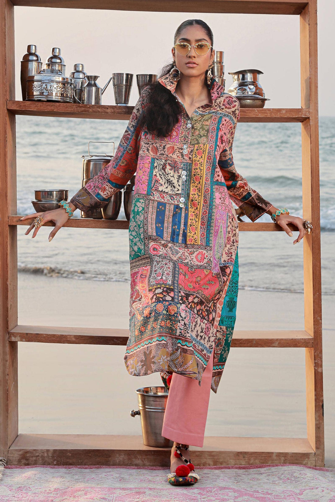Sana Safinaz | Mahay Spring 24 | H241-014A-2C - Khanumjan  Pakistani Clothes and Designer Dresses in UK, USA