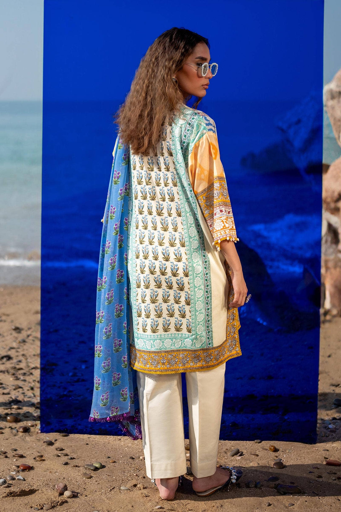 Sana Safinaz | Mahay Spring 24 | H241-003A-2BI - Khanumjan  Pakistani Clothes and Designer Dresses in UK, USA