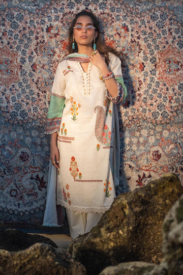 Sana Safinaz | Mahay Spring 24 | H241-022A-2BS - Khanumjan Pakistani Clothes and Designer Dresses in UK, USA