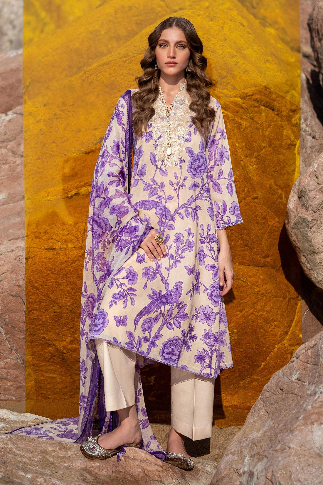 Sana Safinaz | Mahay Spring 24 | H241-001B-3CI - Khanumjan  Pakistani Clothes and Designer Dresses in UK, USA