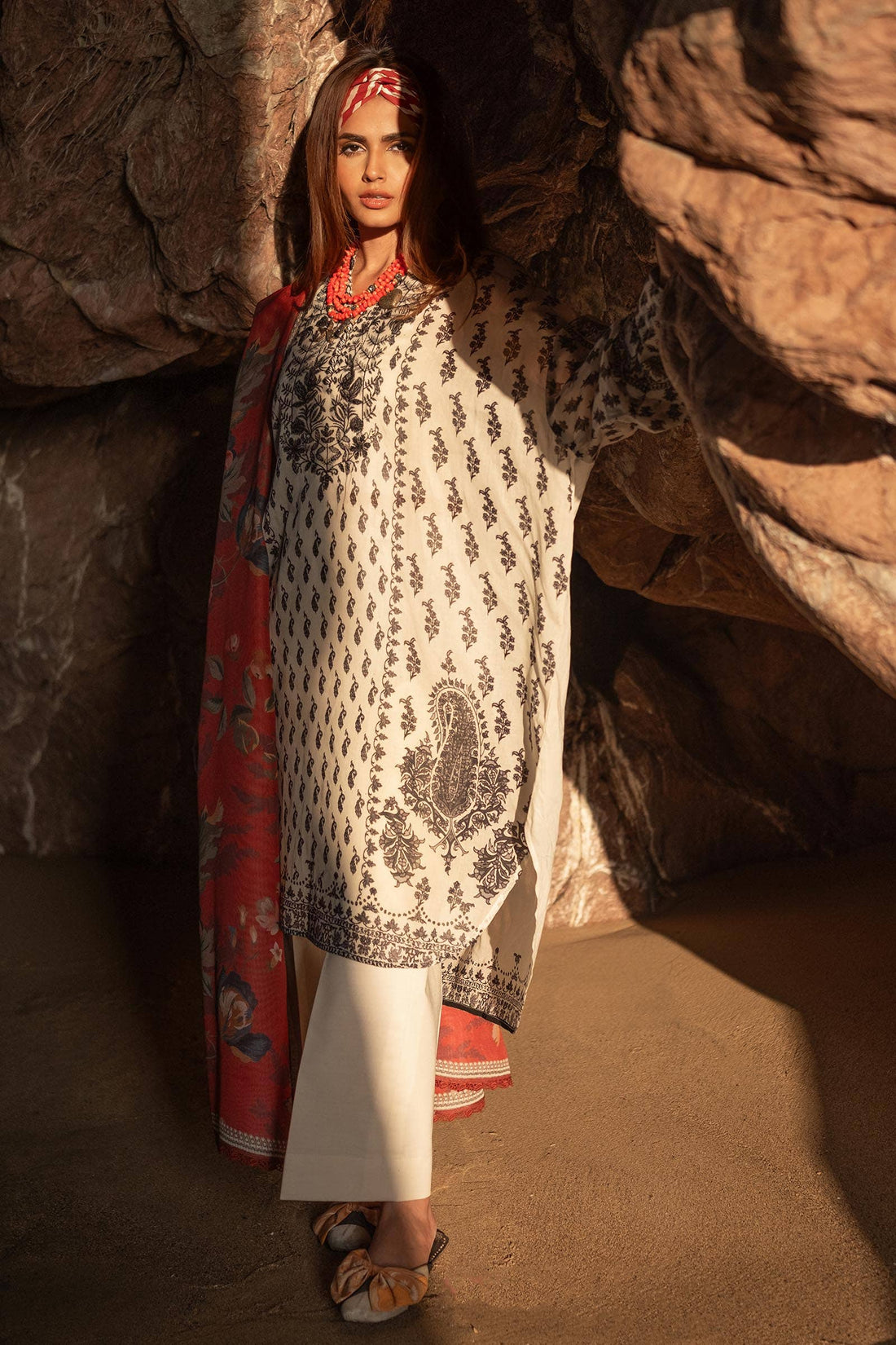 Sana Safinaz | Mahay Spring 24 | H241-006A-2BS - Khanumjan  Pakistani Clothes and Designer Dresses in UK, USA