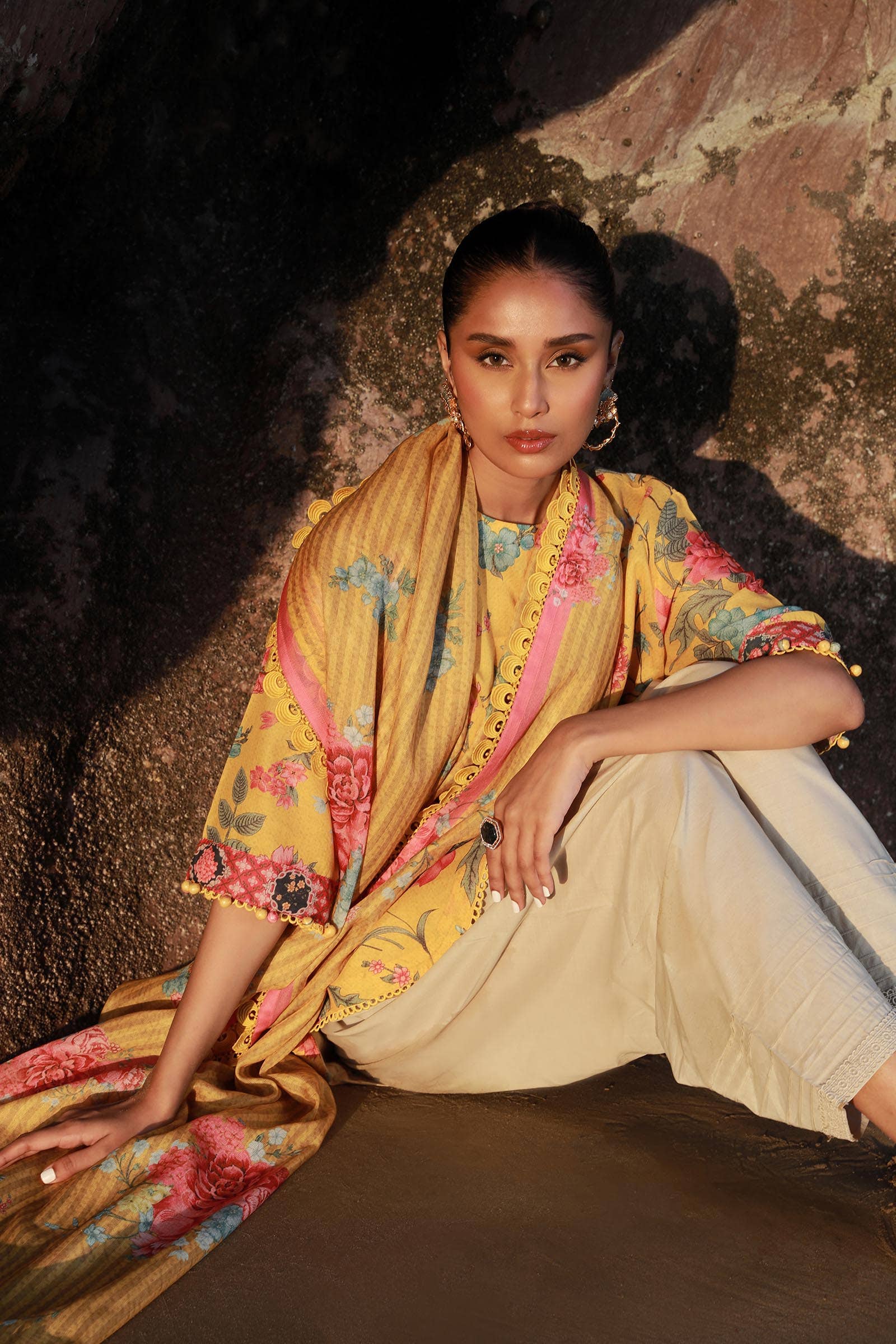 Sana Safinaz | Mahay Spring 24 | H241-007B-2S - Khanumjan  Pakistani Clothes and Designer Dresses in UK, USA
