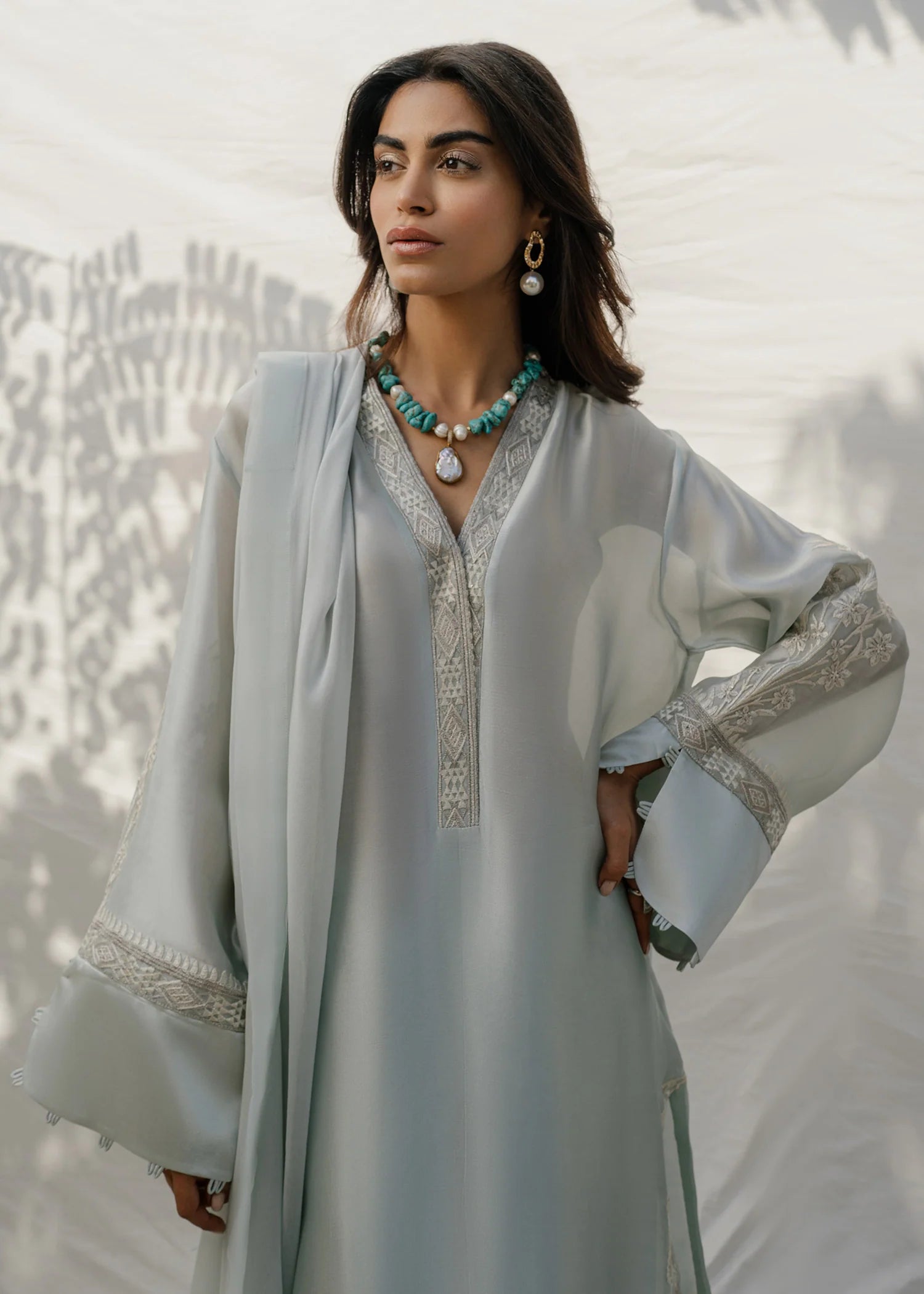 Mahgul | Eid Edit 2024 | Silver Light - Khanumjan  Pakistani Clothes and Designer Dresses in UK, USA
