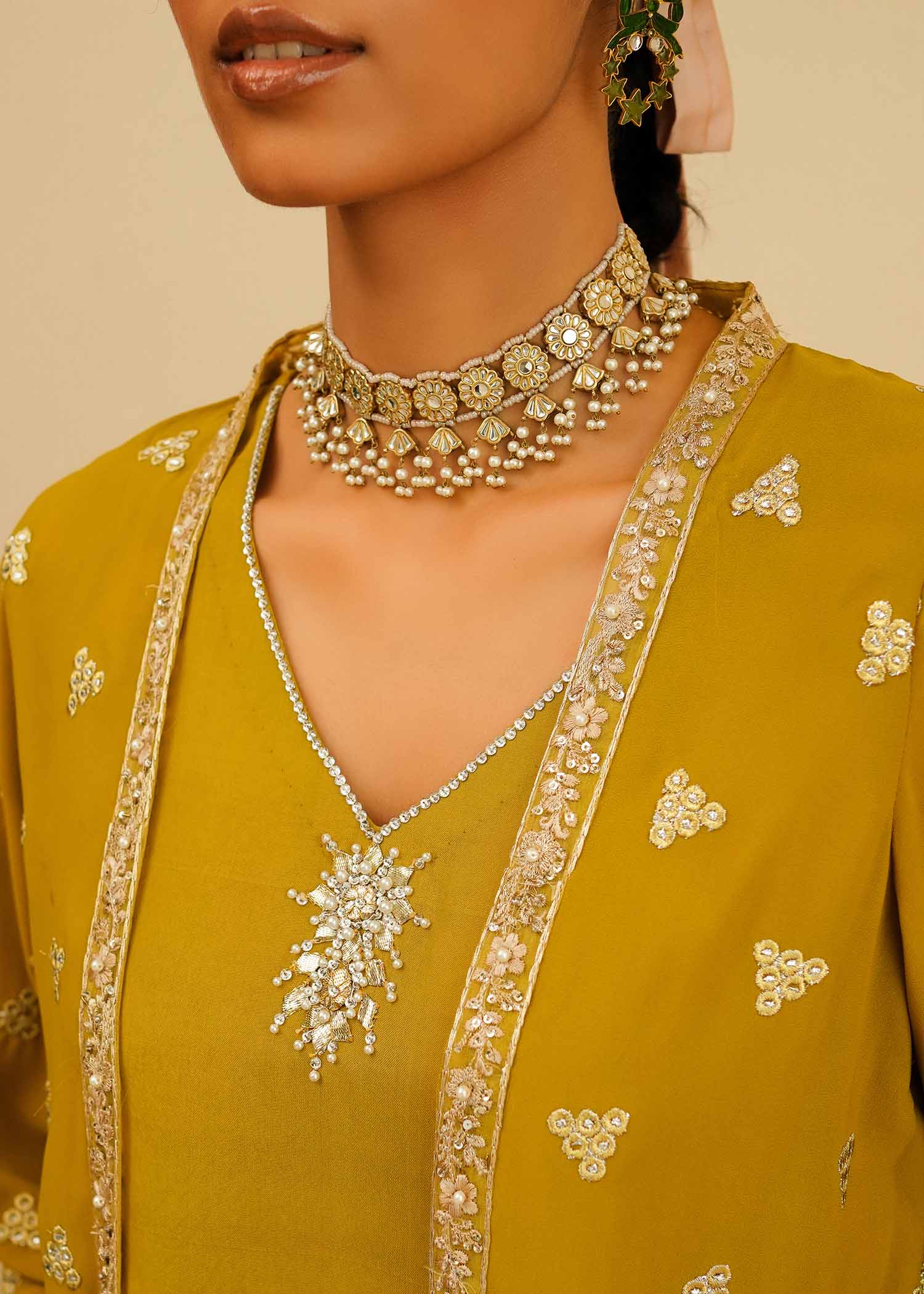 Mahgul | Eid Edit 2024 | Mustard Shine - Khanumjan  Pakistani Clothes and Designer Dresses in UK, USA