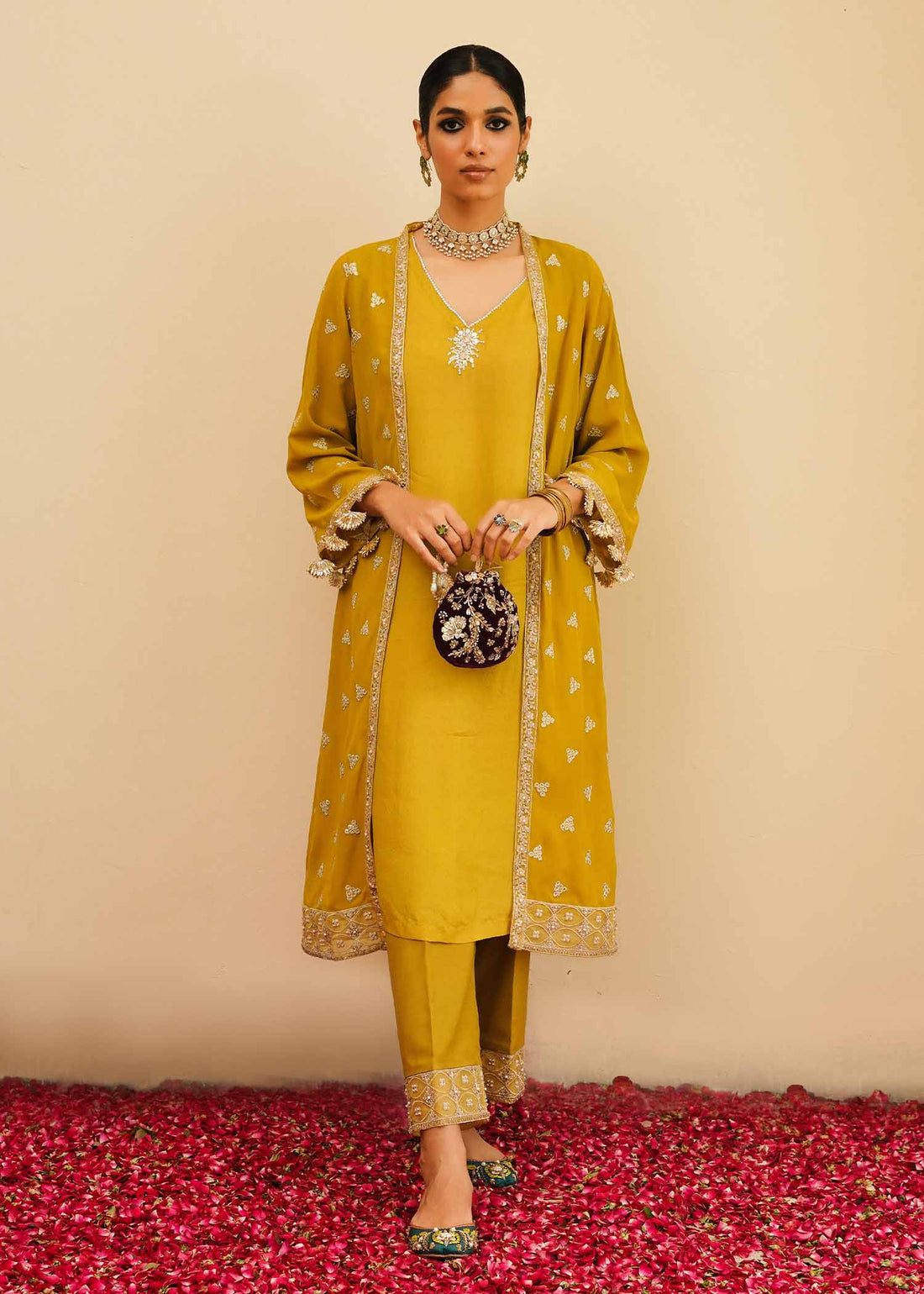 Mahgul | Eid Edit 2024 | Mustard Shine - Khanumjan  Pakistani Clothes and Designer Dresses in UK, USA