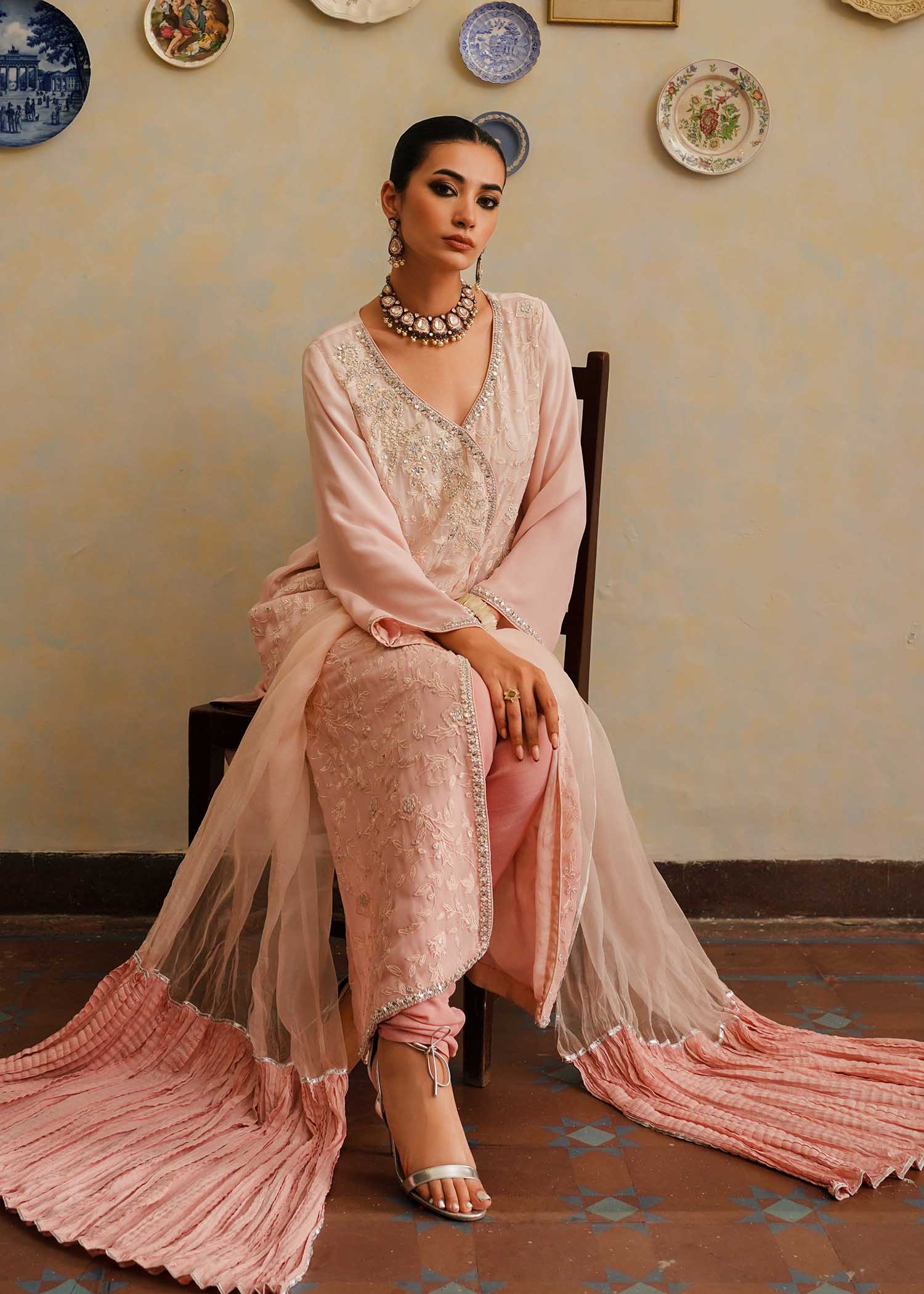 Mahgul | Eid Edit 2024 | Pink Shade - Khanumjan  Pakistani Clothes and Designer Dresses in UK, USA