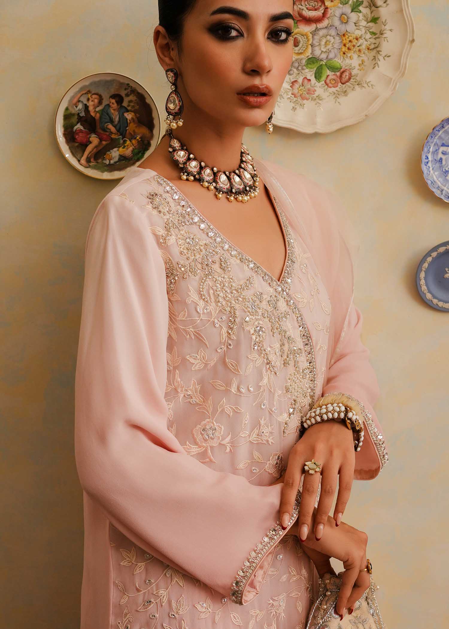 Mahgul | Eid Edit 2024 | Pink Shade - Khanumjan  Pakistani Clothes and Designer Dresses in UK, USA