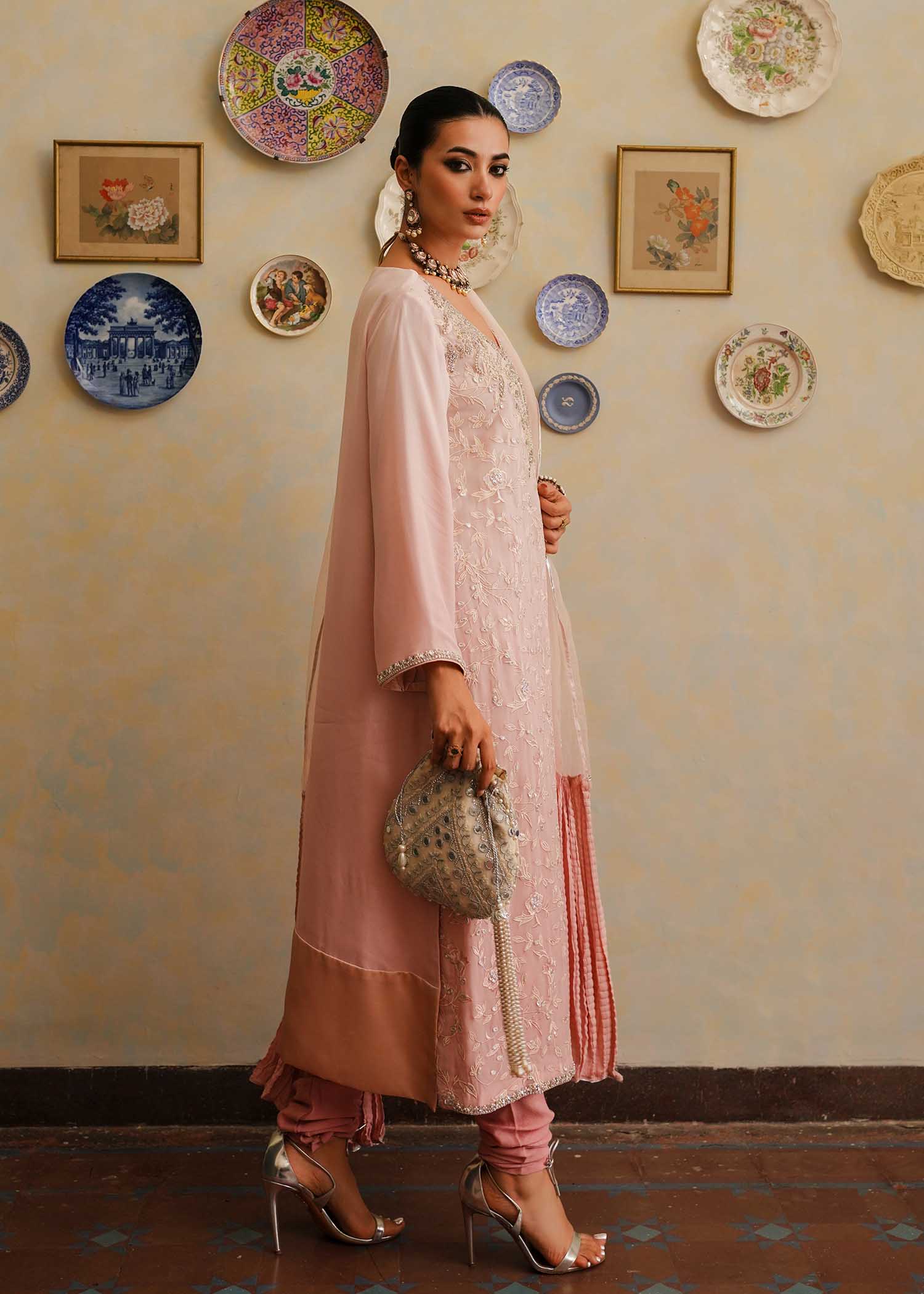 Mahgul | Eid Edit 2024 | Pink Shade - Khanumjan  Pakistani Clothes and Designer Dresses in UK, USA