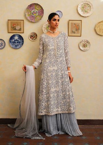 Mahgul | Eid Edit 2024 | Sage Reverie - Khanumjan Pakistani Clothes and Designer Dresses in UK, USA