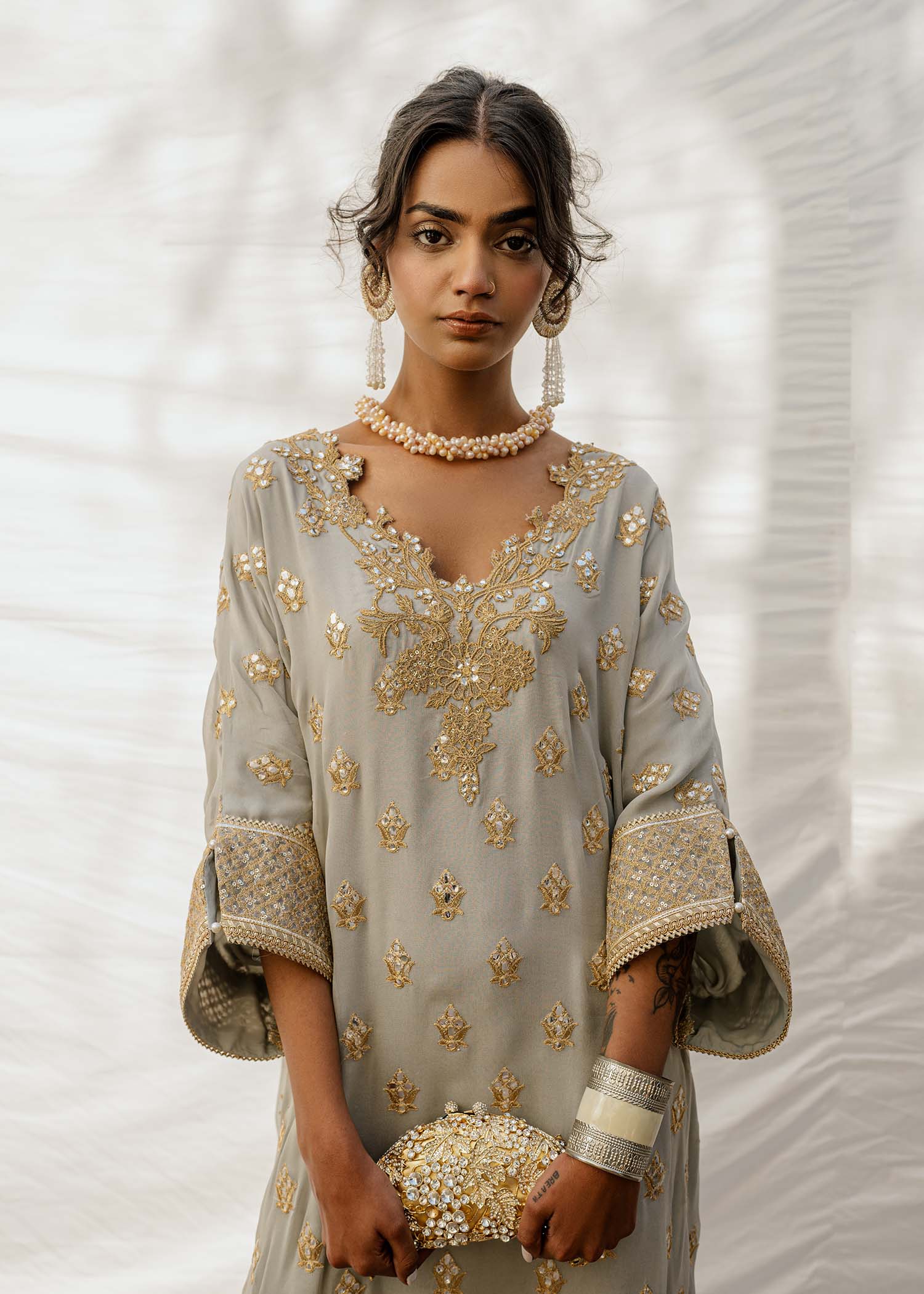 Mahgul | Eid Edit 2024 | Grey Amethyst - Khanumjan  Pakistani Clothes and Designer Dresses in UK, USA