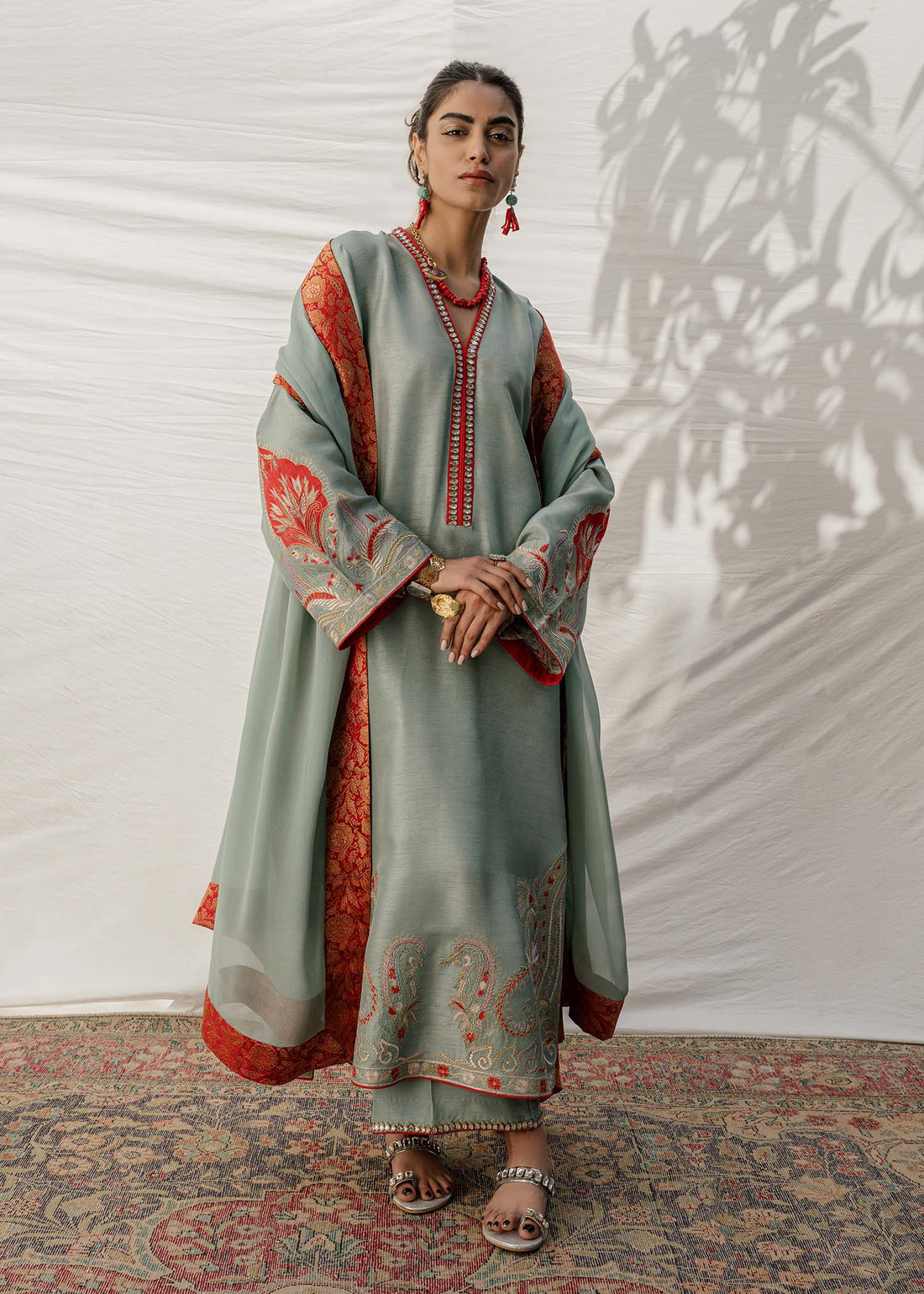 Mahgul | Eid Edit 2024 | Kashmiri Sea - Khanumjan  Pakistani Clothes and Designer Dresses in UK, USA