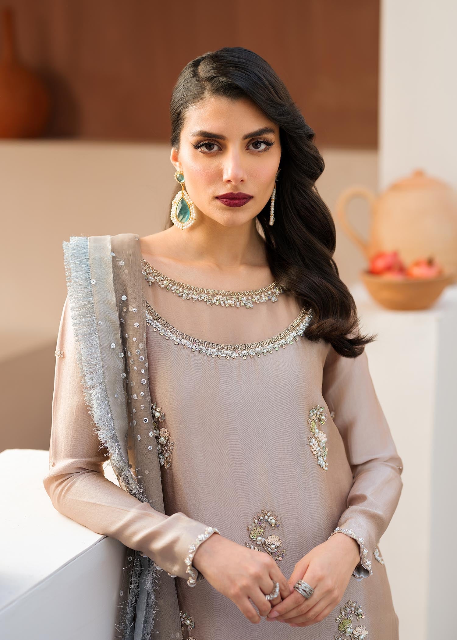 Mahum Asad | Raising The Bar | Sand - Khanumjan  Pakistani Clothes and Designer Dresses in UK, USA