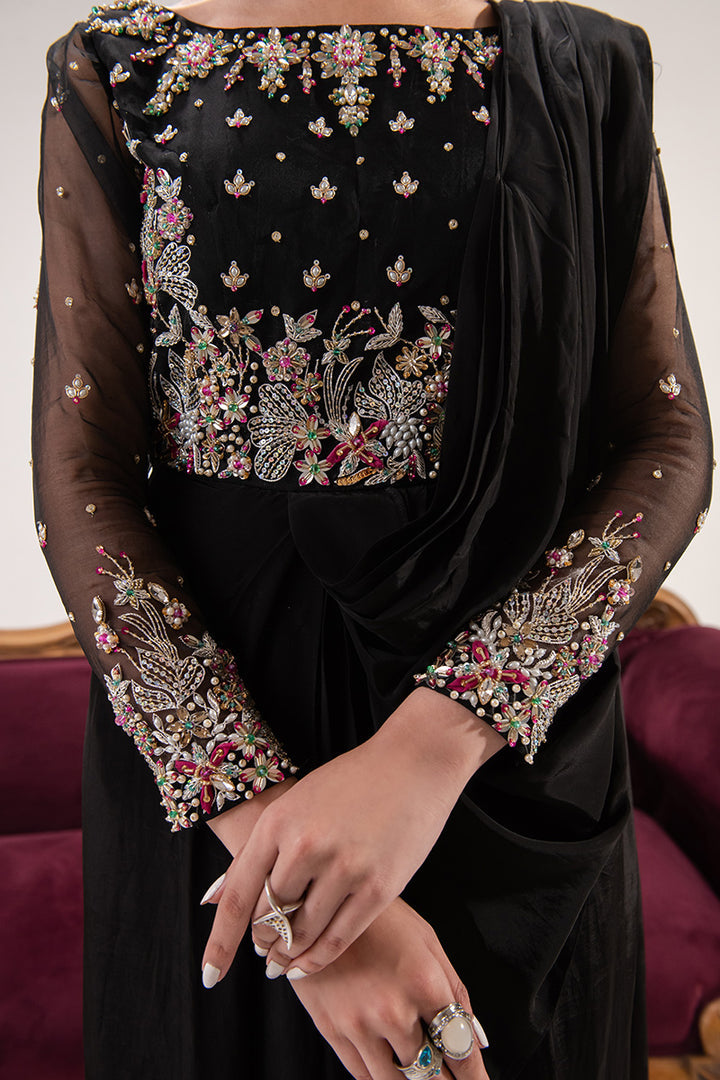 Maria Osama Khan | Tiffany Formals | Obsidian - Khanumjan  Pakistani Clothes and Designer Dresses in UK, USA