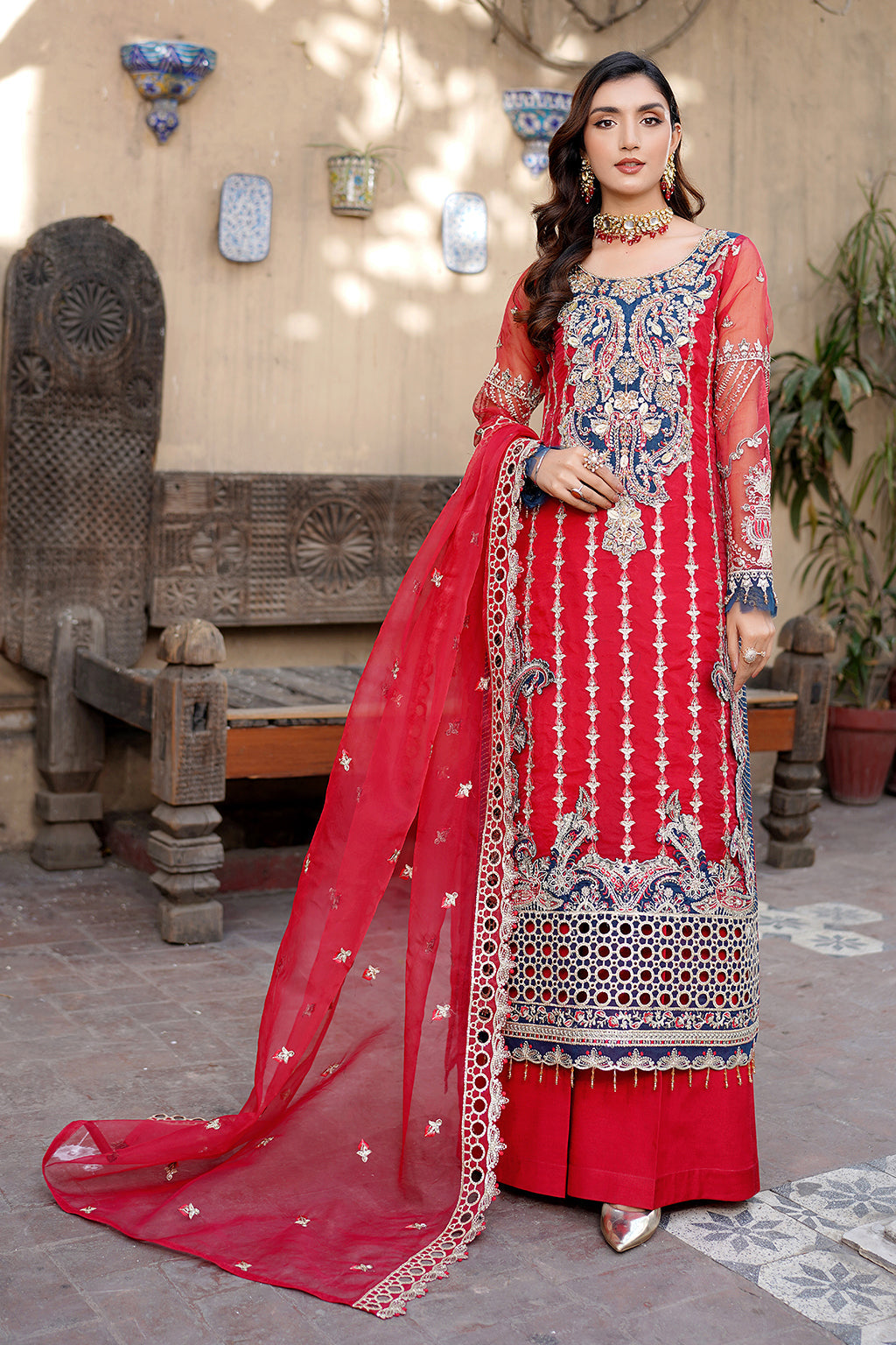 Maryams | Lemilsa Collection | L-809 - Khanumjan  Pakistani Clothes and Designer Dresses in UK, USA