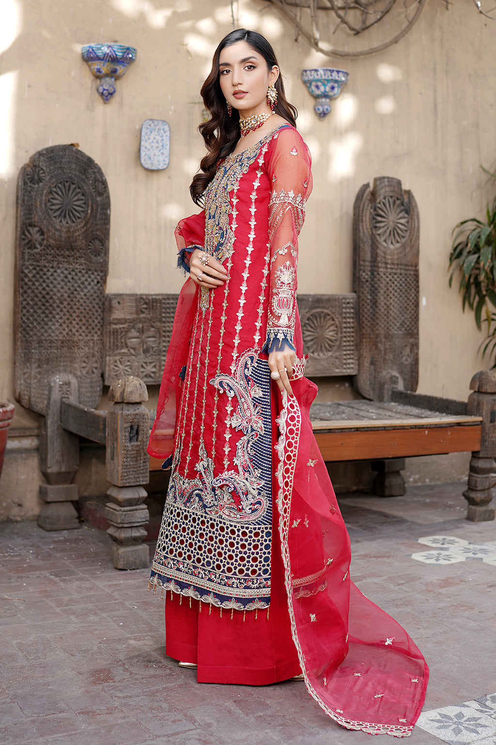 Maryams | Lemilsa Collection | L-809 - Khanumjan  Pakistani Clothes and Designer Dresses in UK, USA