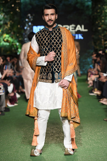 Pakistani Menswear | MNR-JAANBAAZ - Khanumjan Pakistani Clothes and Designer Dresses in UK, USA