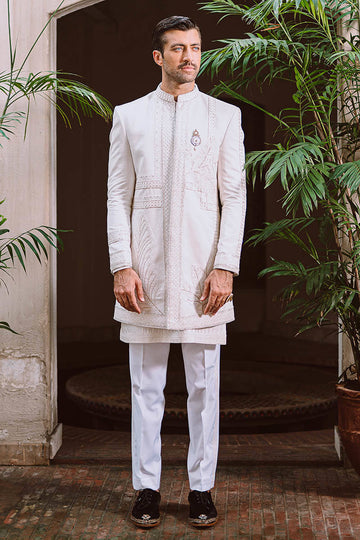 Pakistani Menswear | MNR-QAMAR - Khanumjan Pakistani Clothes and Designer Dresses in UK, USA