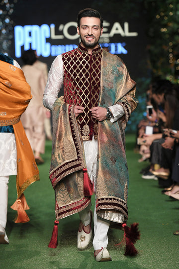 Pakistani Menswear | MNR-JAANBAAZ (B) - Khanumjan Pakistani Clothes and Designer Dresses in UK, USA