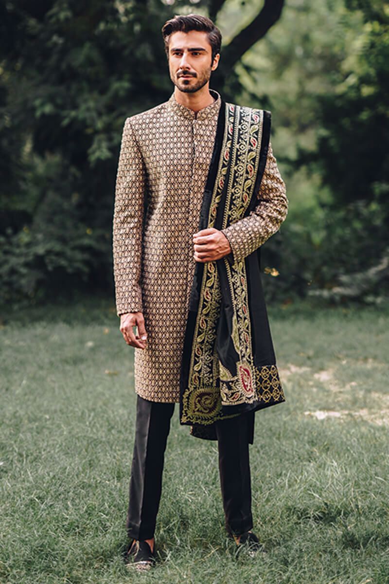 Pakistani Menswear | MNR-NAVROZ - Khanumjan  Pakistani Clothes and Designer Dresses in UK, USA