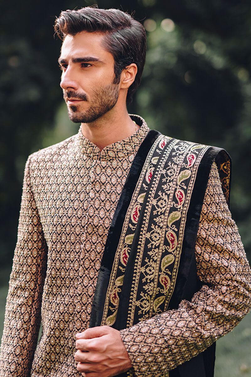Pakistani Menswear | MNR-NAVROZ - Khanumjan  Pakistani Clothes and Designer Dresses in UK, USA