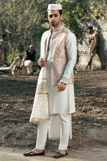 Pakistani Menswear | MNR-RUSTAM - Khanumjan Pakistani Clothes and Designer Dresses in UK, USA