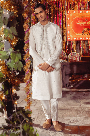 Pakistani Menswear | MNR-SHAHBALA - Khanumjan Pakistani Clothes and Designer Dresses in UK, USA